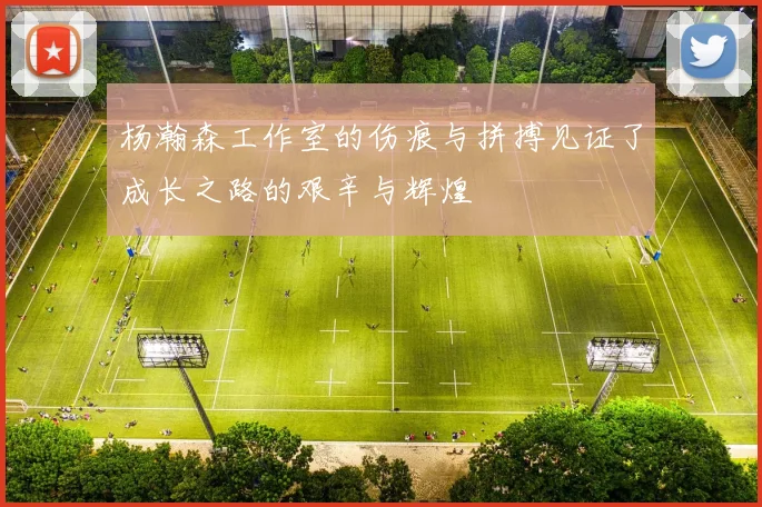 杨瀚森工作室的伤痕与拼搏见证了成长之路的艰辛与辉煌